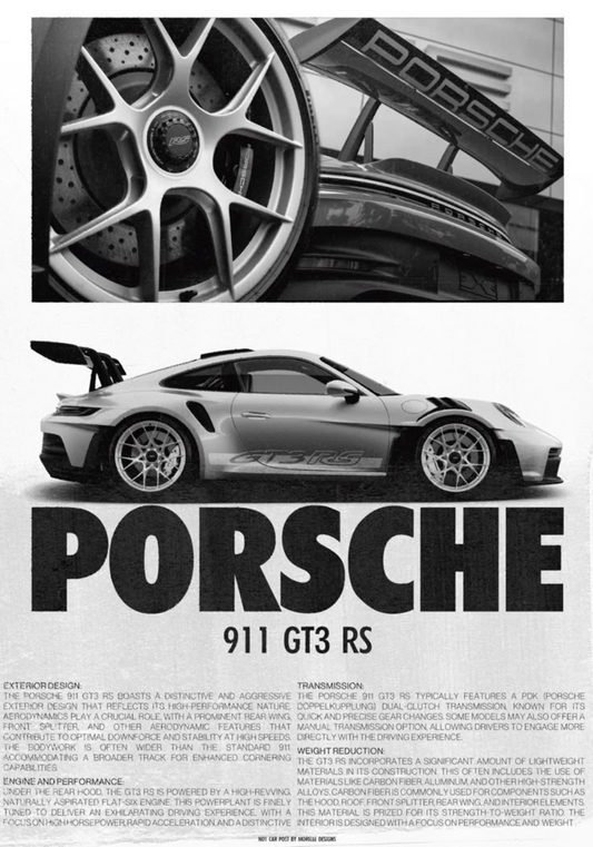 Cuadro Porche 911 GT3 RS